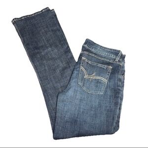 Womens Wrangler Bootcut Jeans (13) 34x34" RN 130273‎ Western Chore Work Preppy